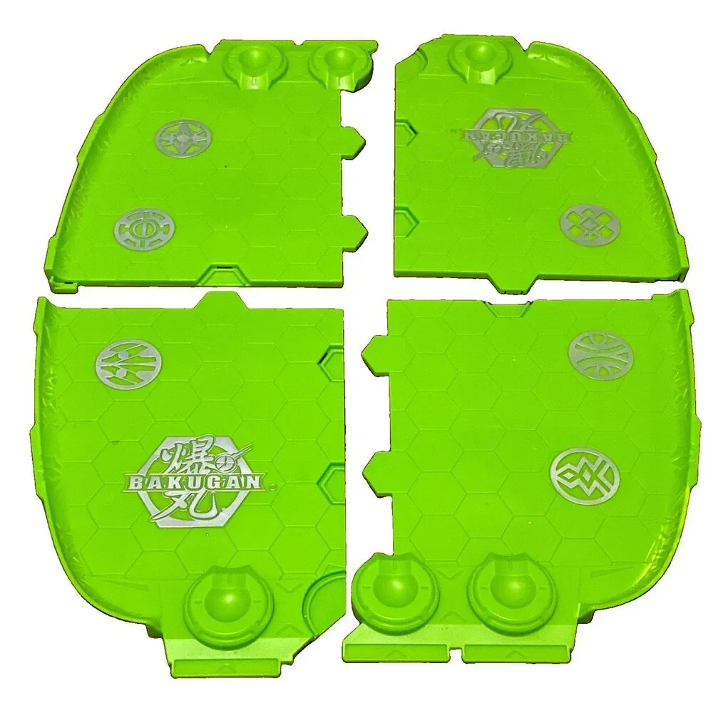 Bakugan Battle Arena 64270 4 Piece Green Stadium Board Spin Master Replacement